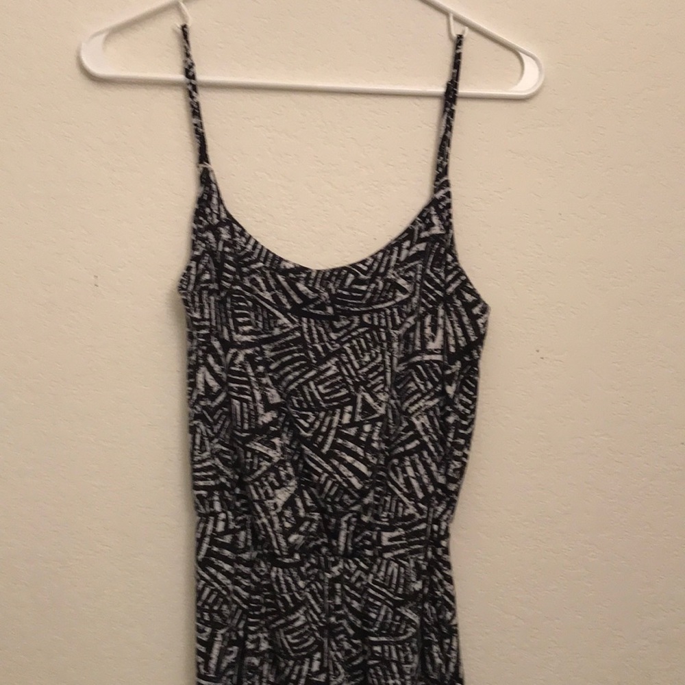 Spaghetti strip jump suit